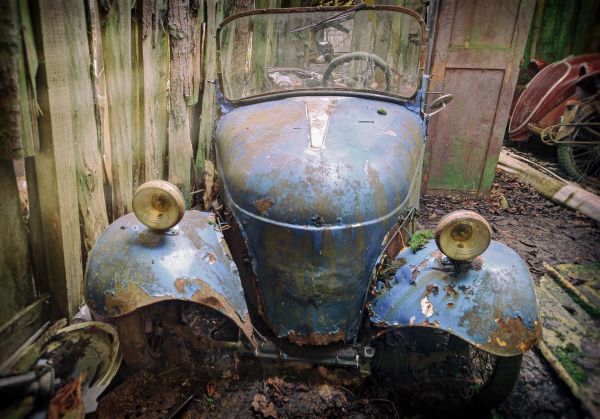 old, car, abandoned, vehicle, rust, Canon