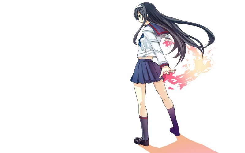 rage, magic, girl, brunette, fire