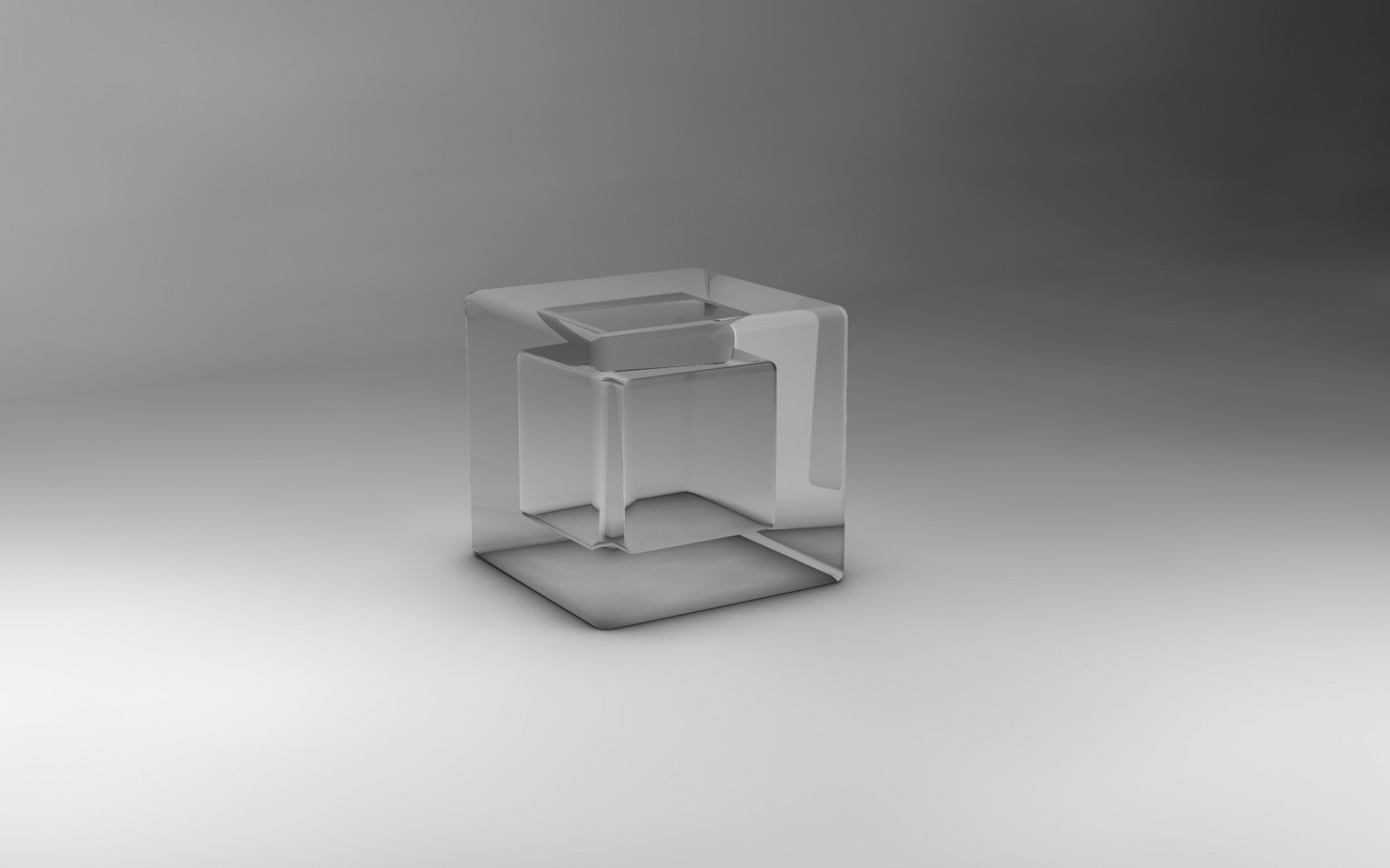 цифровое искусство, Простой фон, Абстрактные, 3D, минимализм, Художественное произведение, Таблица, Куб, стакан, Полка, прямоугольник, осветительные приборы, Форма, мебель, продукт