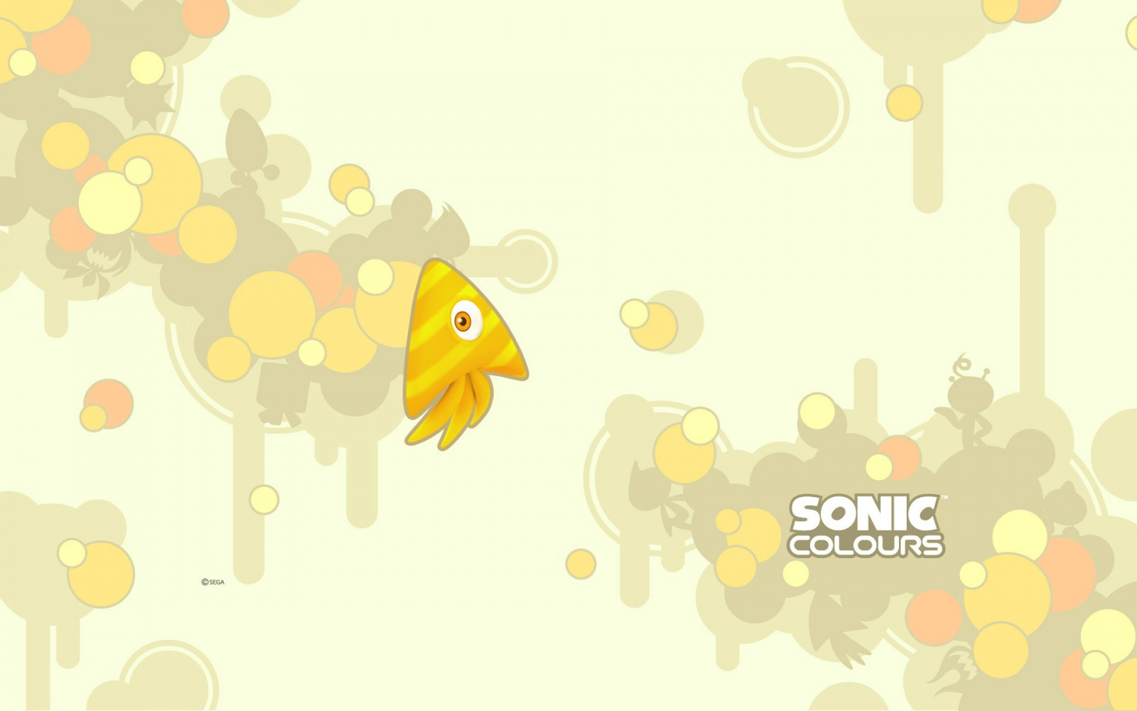 Wallpaper illustration, yellow, cartoon, Sonic the Hedgehog, pattern