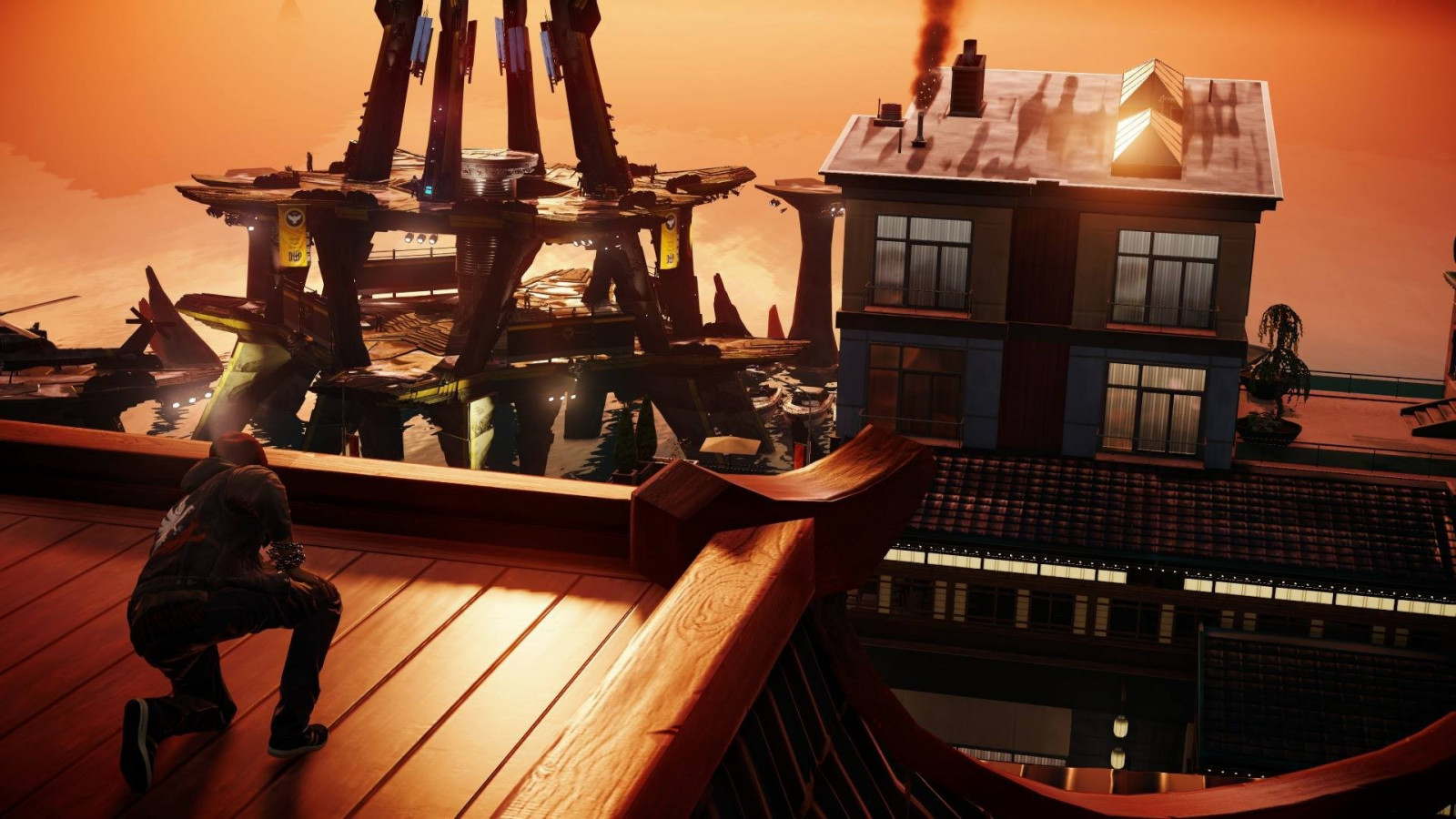 วีดีโอเกมส์, บุตรที่สองที่น่าอับอาย, แสง, ภาพหน้าจอ, แหล่งดึงดูดนักท่องเที่ยว