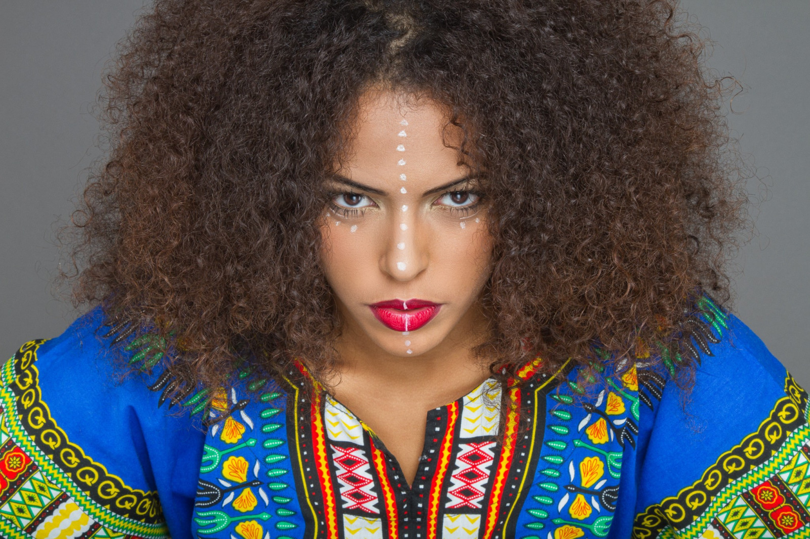 Wallpaper : face, model, long hair, black hair, clothing, Afro, color