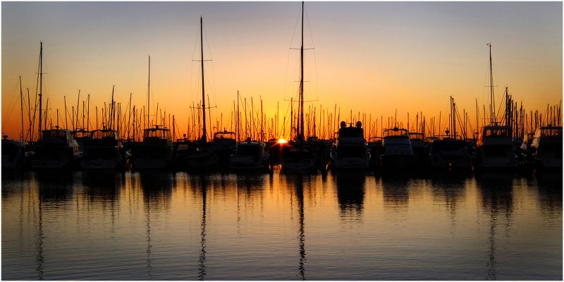 tramonto,silhouette,yacht,fremantle,Vela