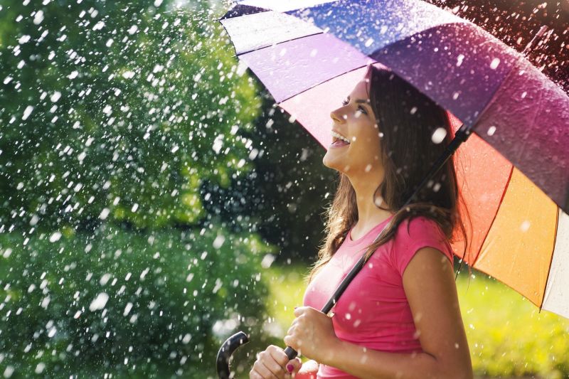 Kadınlar açık havada, Kadınlar, Model, yağmur, esmer, Açık havada Kadınlar açık havada, Kadınlar, Model, yağmur, esmer, Açık havada