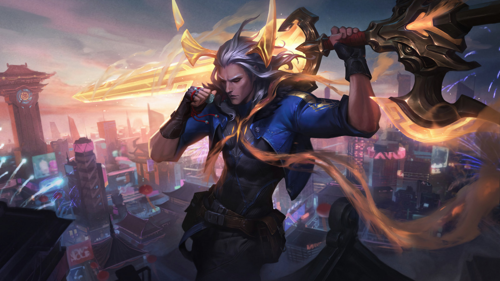 Viego League of Legends, Legenda Legii, League of Legends Wild Rift, Gry o Riot, dżungla, 4k