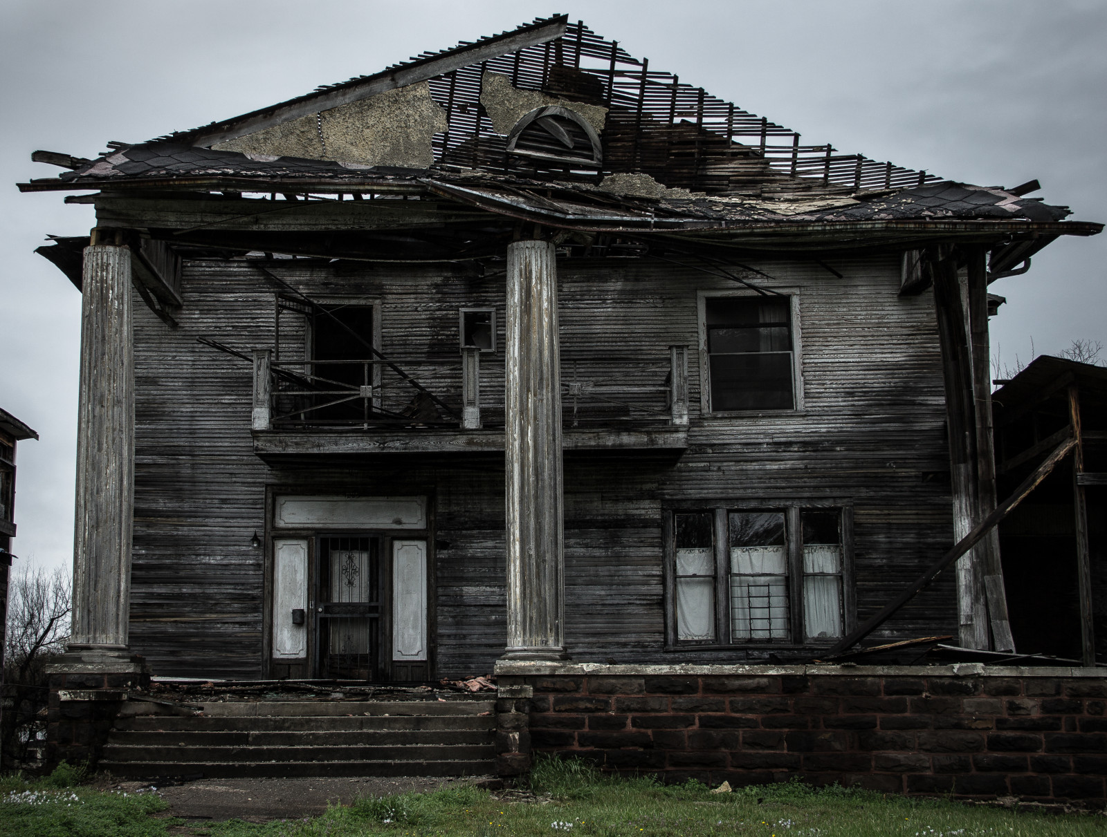 Wallpaper urban, house, abandoned, architecture, scary, Birmingham