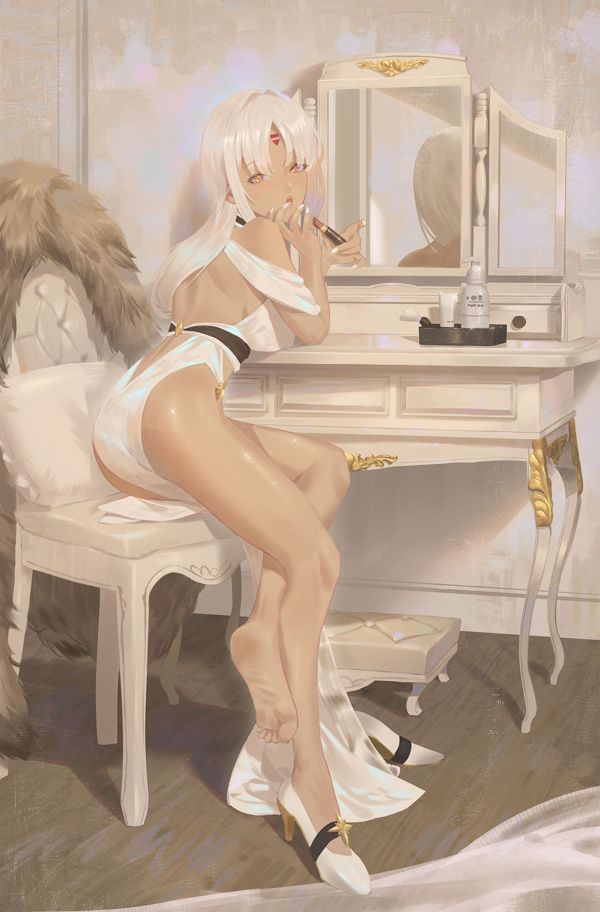 Anime, Anime Mädchen, digitale Kunst, Kunstwerk, 2D, Porträtanzeige, vertikal