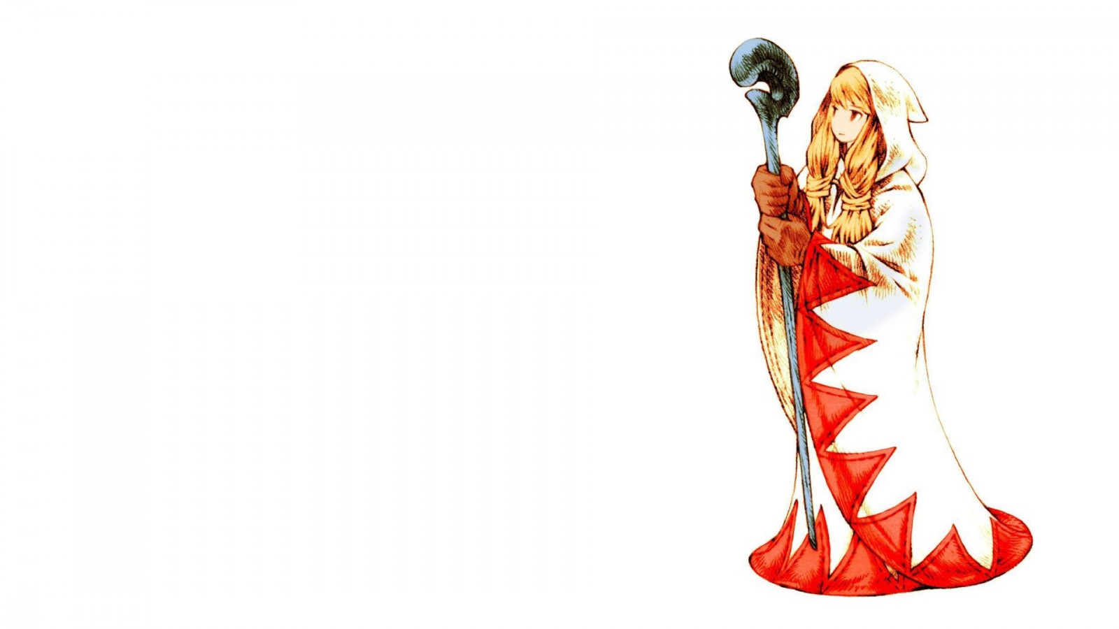 Wallpaper anime girls, White Mage, Final Fantasy, hand, footwear