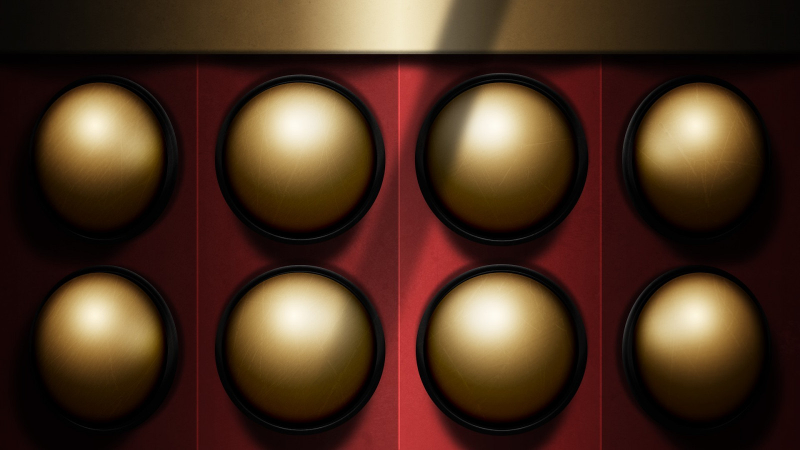 mad, rød, Brun, cirkel, Doctor Who, Daleks, lys, farve, belysning, æg, materiale, form, 1920x1080 px, tæt på, makrofotografering