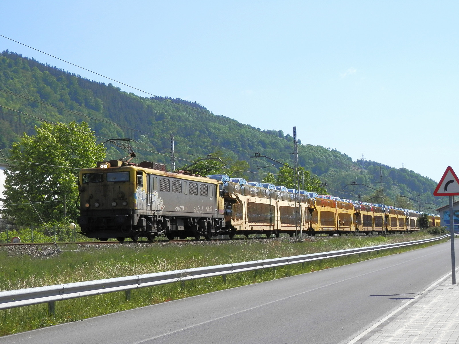 Olympus, Euskadi, Mitsubishi, Opel, rENFE, 269, Mercancías, billabona, portacoches