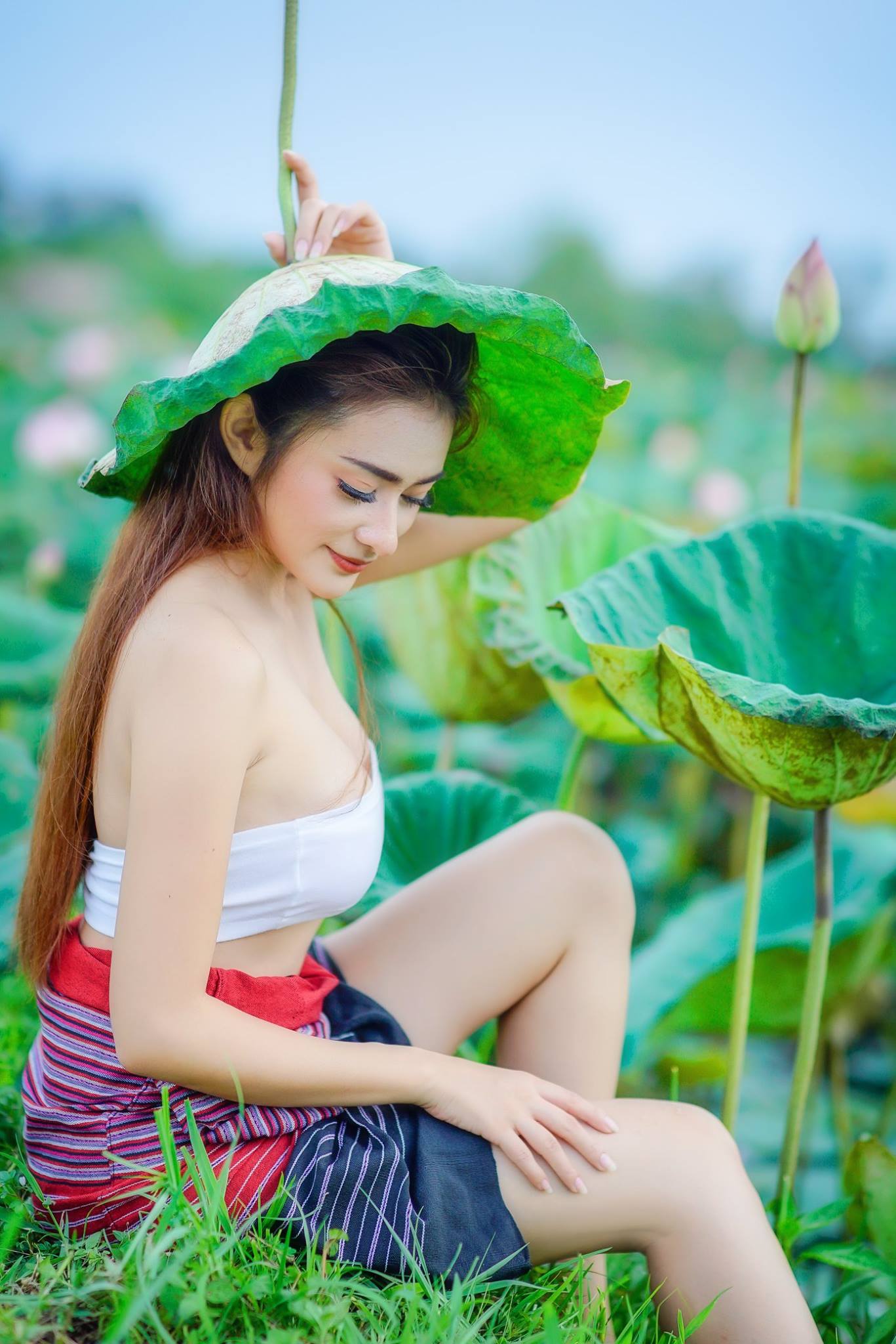 Model, Kadınlar, Tay dili, Asya, gülümseyen, Yüz