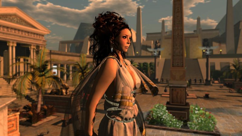 写真,フラワーズ,シティ,地中海,古代,3D