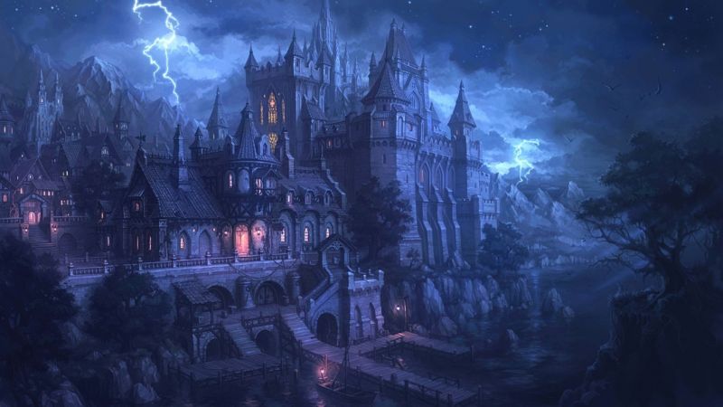 1920x1080 px, artwork, fantasy art, spooky, Gothic 1920x1080 px, artwork, fantasy art, spooky, Gothic