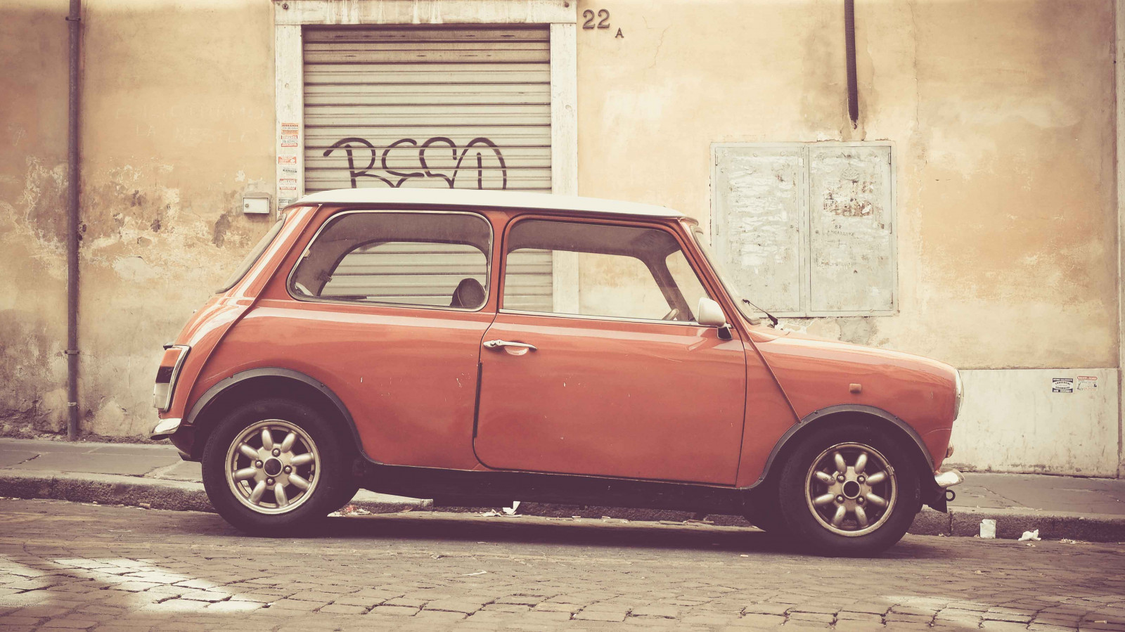 Mini Cars In Italy Wallpaper : Italy, Mini Cooper, Adobe, lightroom, Olympus, roma, mzuiko ...