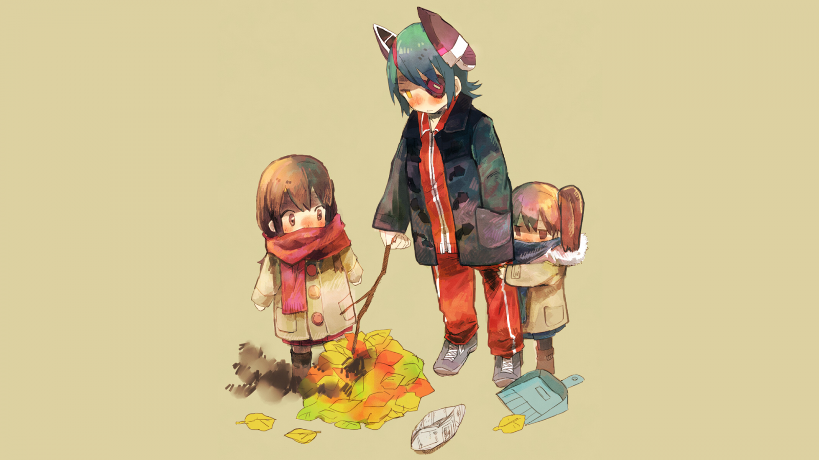 Kantai-Sammlung, Akagi KanColle, Kaga KanColle, Tenryuu KanColle, Anime Mädchen