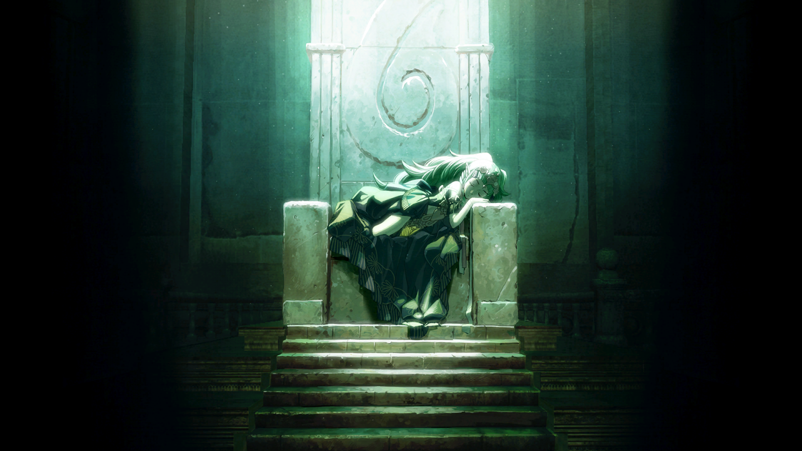 Fondos de pantalla Sothis, videojuegos, dormido, Chicas anime, fire