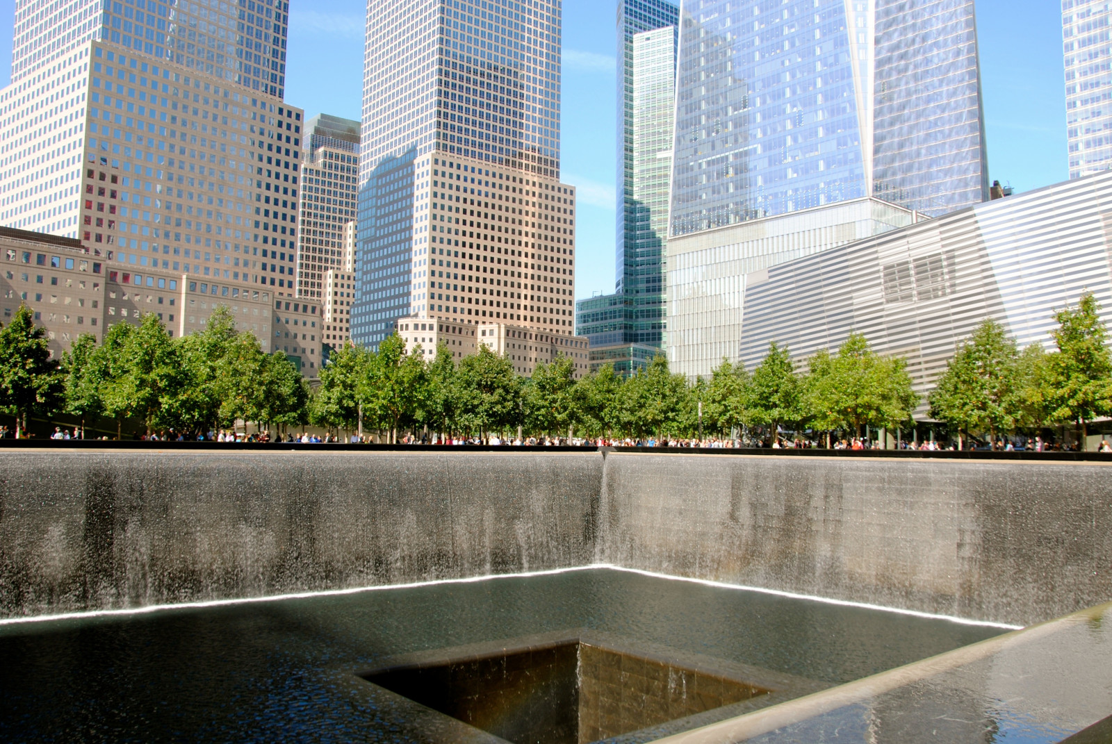 město, architektura, odraz, mrakodrap, Manhattan, pamětní, centrum, newyork, groundzero, nationalseptember11memorialmuseum, kondominium, fasáda, hlavní sídlo, urban area, obytný prostor, panelový dům, odrážející bazén