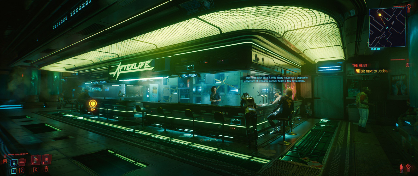 Wallpaper ultra wide, ray tracing, Cyberpunk 2077 2560x1080 kivio