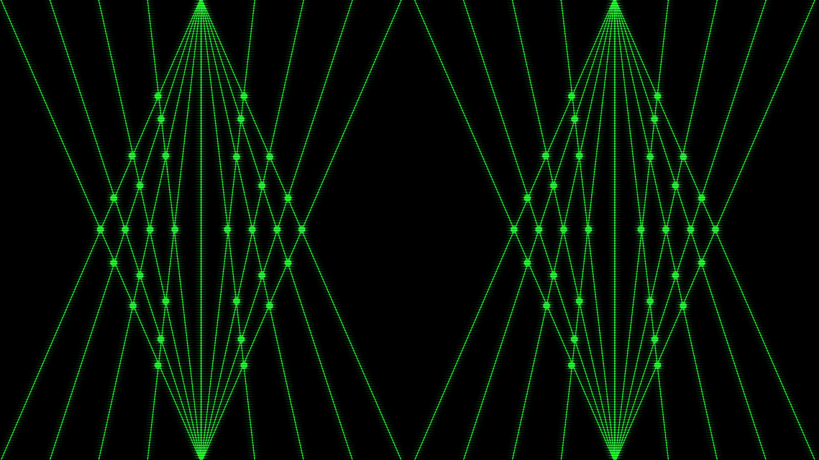 lines, green, minimalism, dots, black background, glowing, abstract, Steam software, black