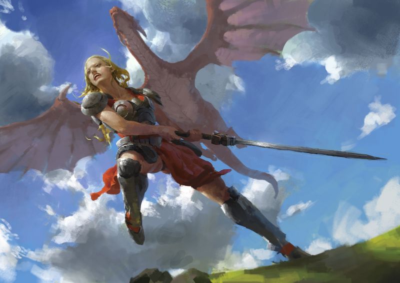 fantasy umění, anime, drak, mytologie, Snímek obrazovky, fiktivní postava fantasy umění, anime, drak, mytologie, Snímek obrazovky, fiktivní postava