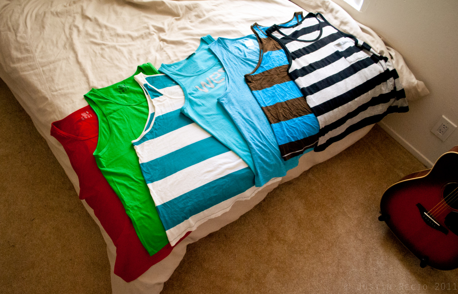 blu, rosso, estate, nero, verde, camicia, letto, carro armato, chitarra, superiore, alzavola, strisce, canotta, Aquila americana, Hanes, WESC, Cotone