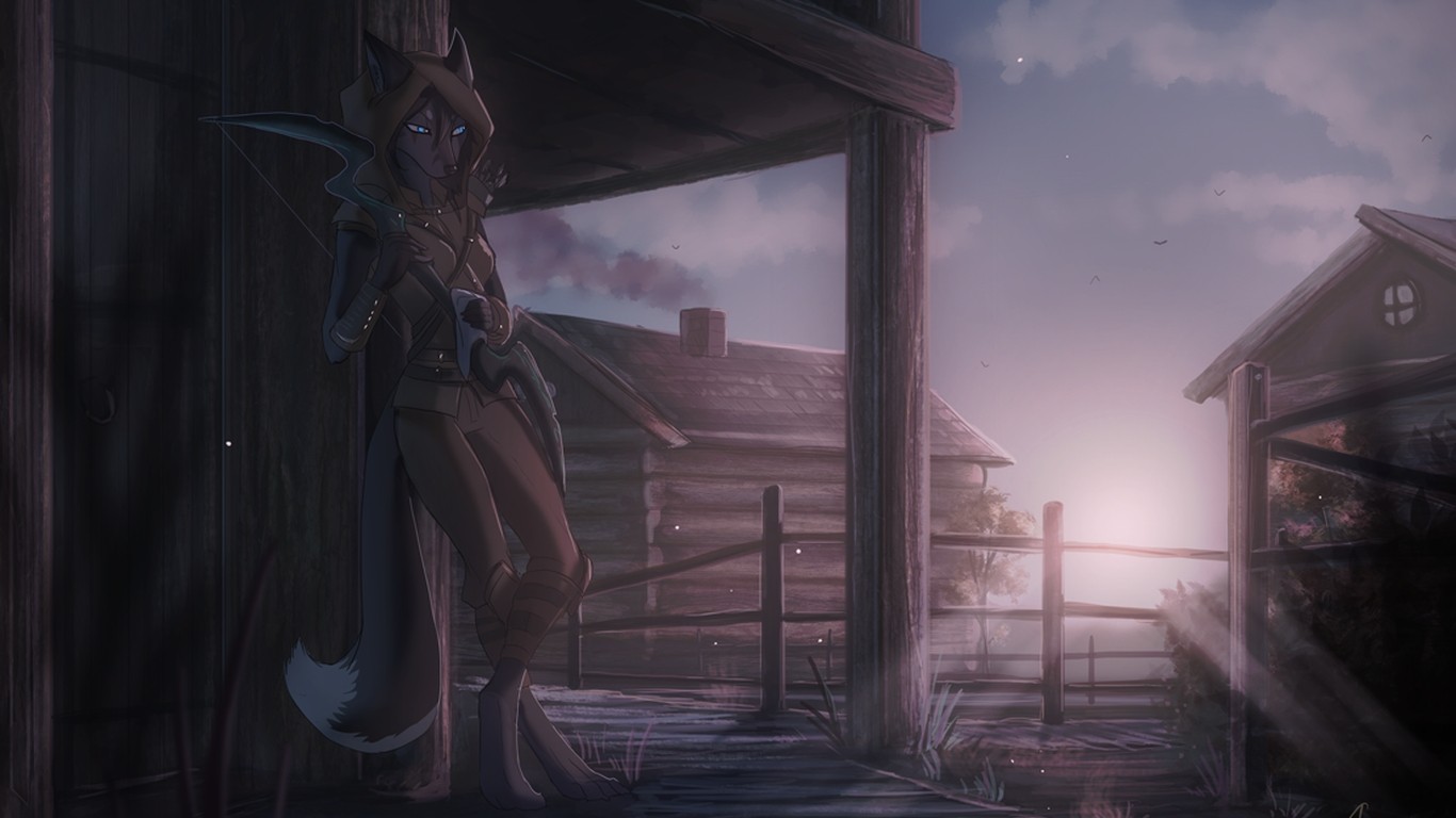 lodne, Anthro, mørke, skærmbillede, computer tapet, pc spil