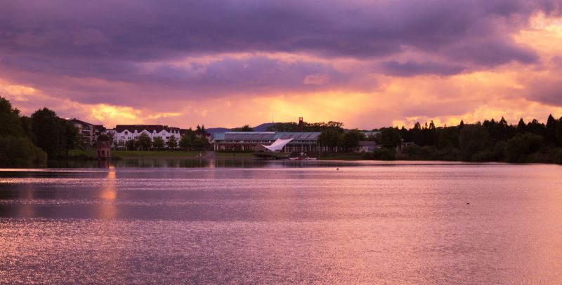 Árvores,Pôr do sol,lago,35MM,Alemanha,tarde