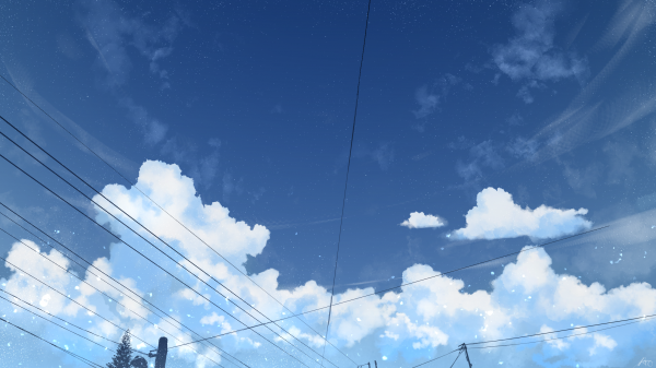 digital art, artwork, illustration, landscape, environment, clouds