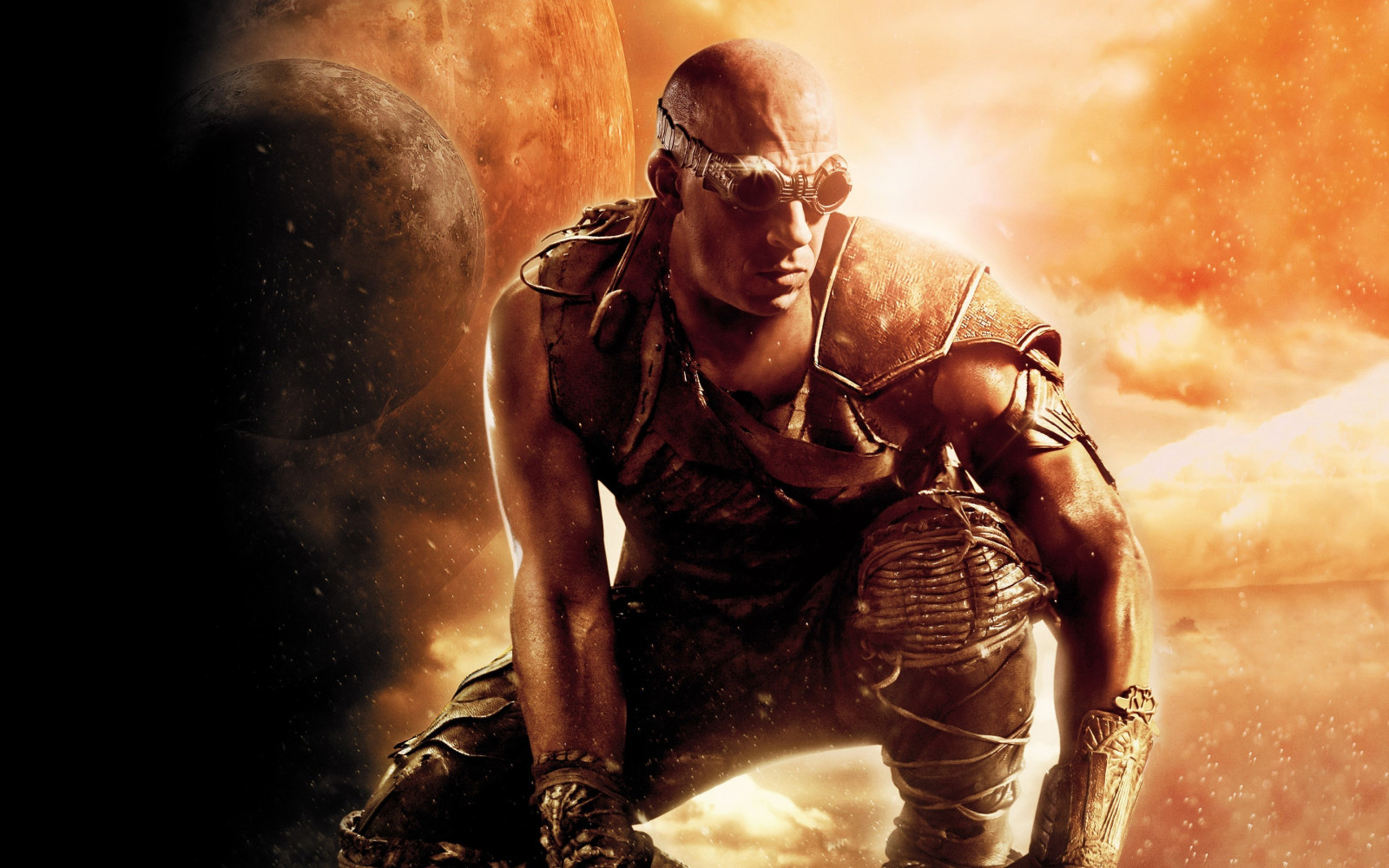 Digital kunst, film, Person, mytologi, Riddick, The Chronicles of Riddick, skærmbillede, 2880x1800 px, computer tapet, actionfilm, kvinde kriger