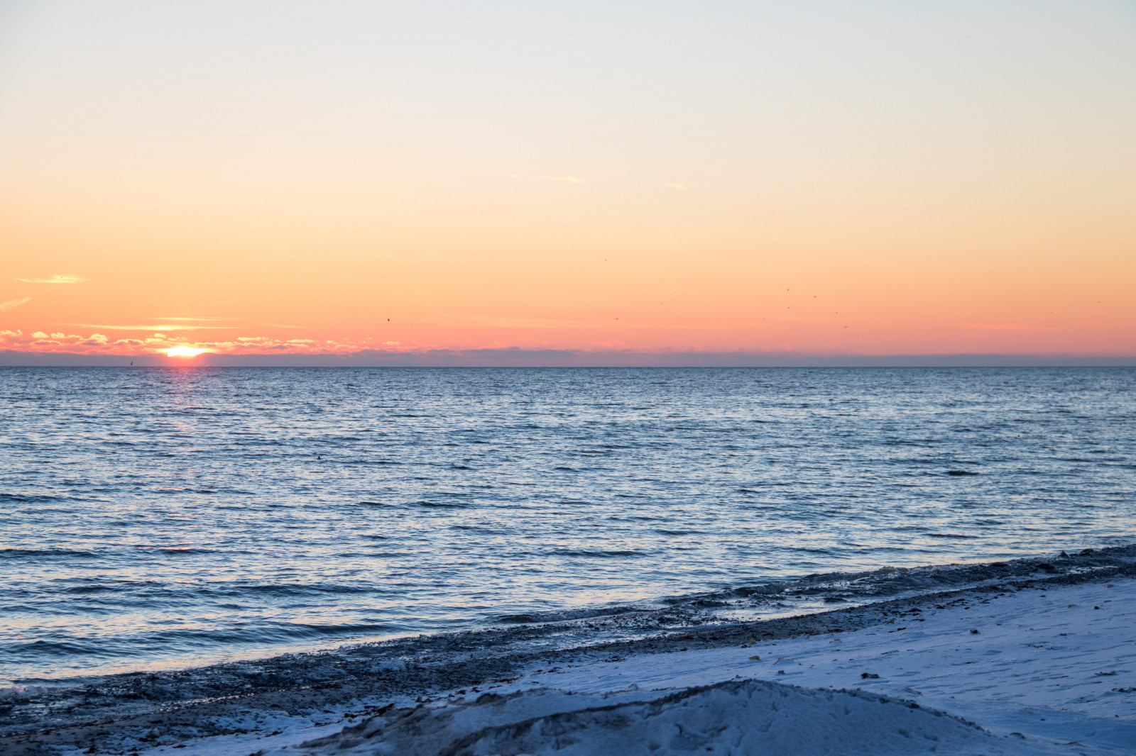 slunečnímu záření, západ slunce, moře, pobřeží, nebe, zima, pláž, svítání, večer, ráno, pobřeží, slunce, horizont, soumrak, mrak, svítání, oceán, vlna, solnedg ng, Vinter, hav, Trelleborg, kust, V strasm b tshamnen, odlesk, tělo z vody, mořská vlna