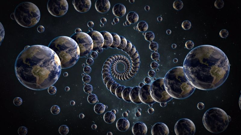 1920x1080 px, galaxie, prostor, Země, fraktální, Infinte 1920x1080 px, galaxie, prostor, Země, fraktální, Infinte