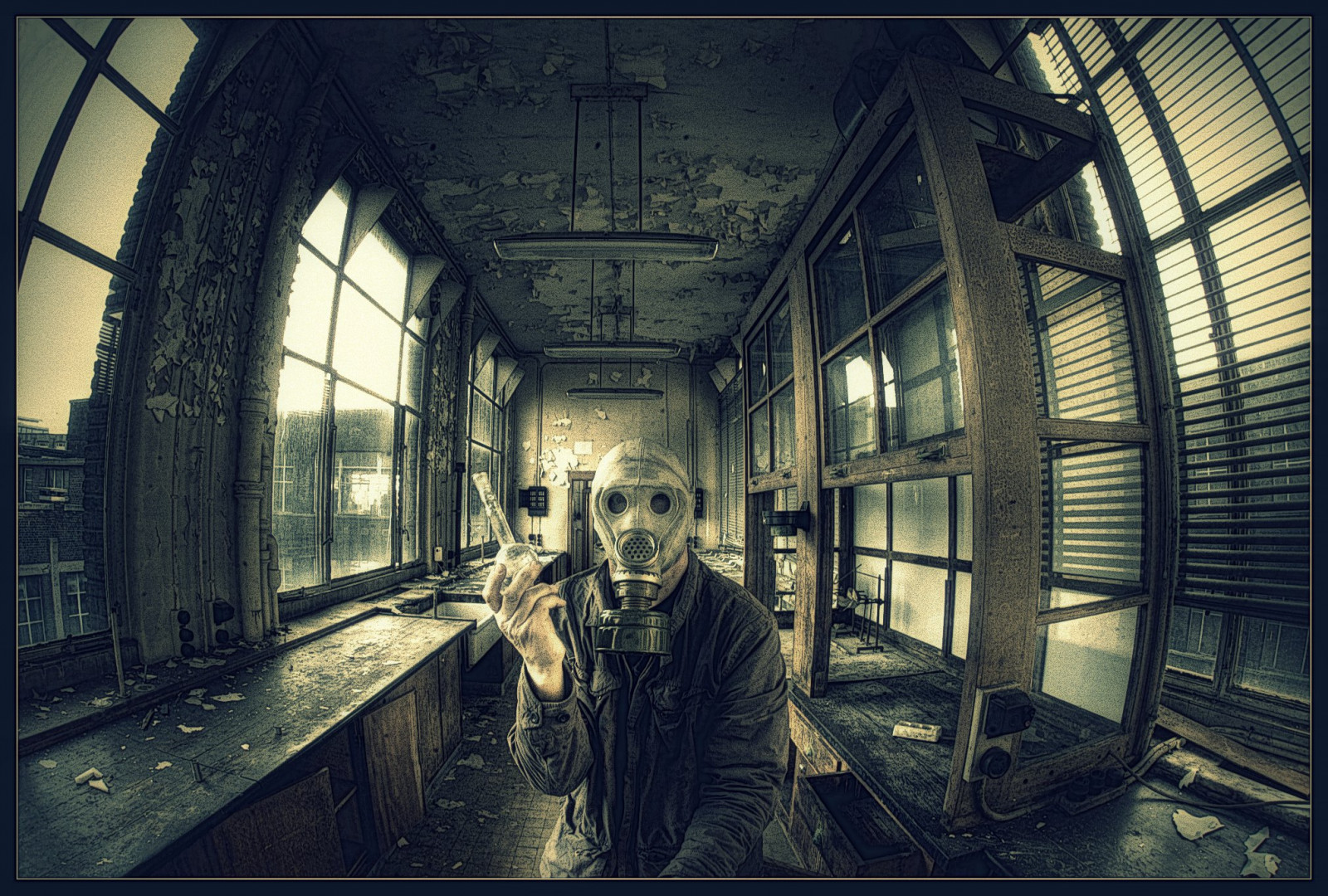 Wallpaper : portrait, window, urban, building, abandoned, reflection ...