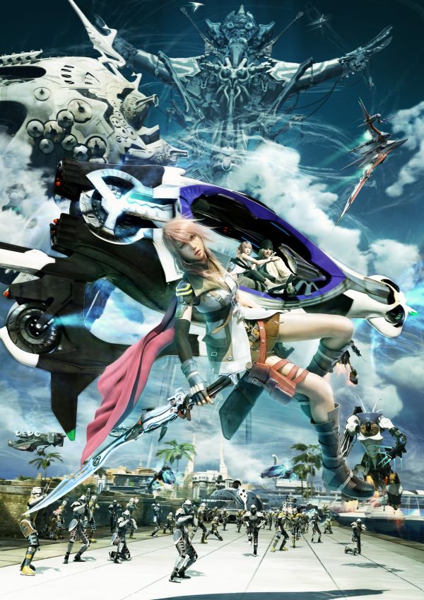 Claire Farron,Final Fantasy,Final Fantasy XIII,Snow Villiers,2480x3508 px,Serah Farron