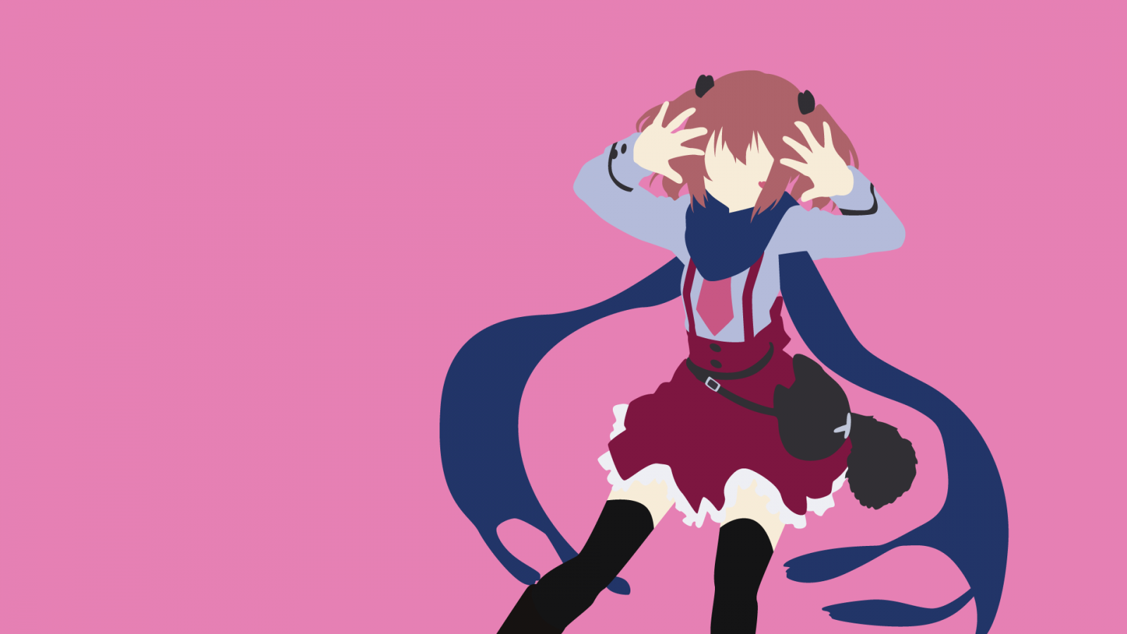 illustration, anime, Anime piger, hest, tegneserie, Chuunibyou demo Koi ga Shitai, Shichimiya Satone, pony, hest som pattedyr