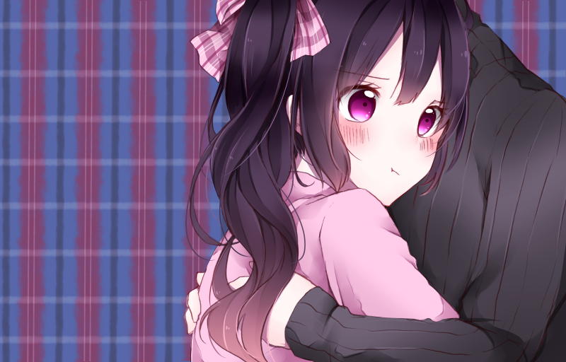 anime, anime girls, original characters, simple background, brunette, long hair anime, anime girls, original characters, simple background, brunette, long hair