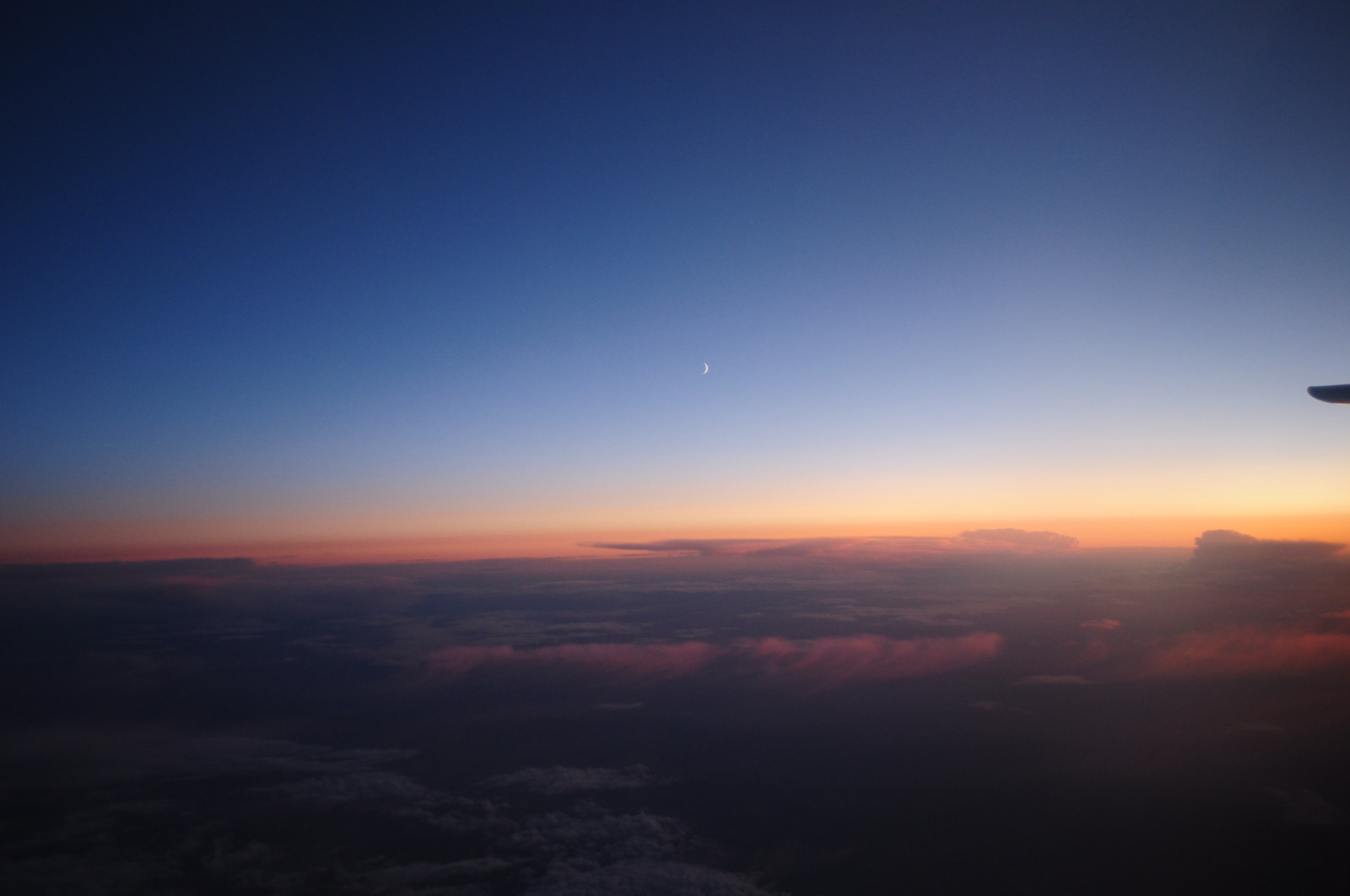 Himmeltempel, Sonnenuntergang