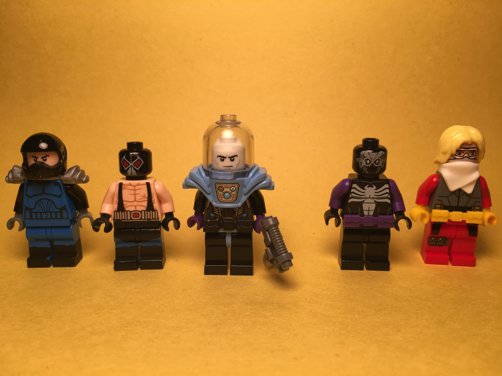 zamknout, DC, mrfreeze, blackspider, Temný rytíř, capedcrusader, Prokletí, cluemaster, Bat-man, LEGO