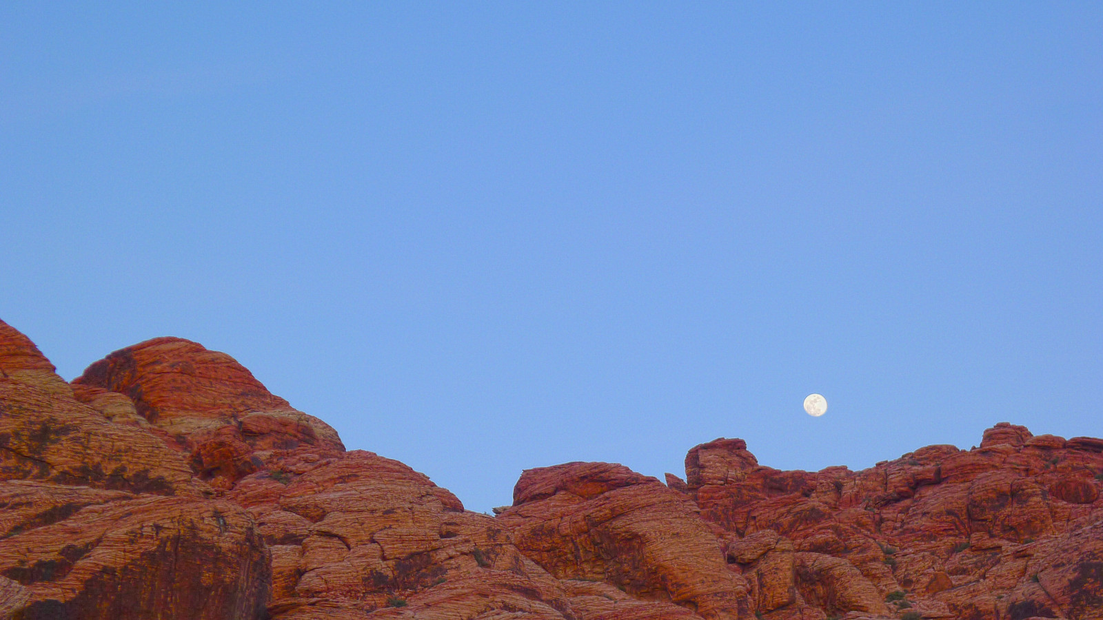 Wallpaper landscape, rock, red, sky, Moon, valley, canyon, plateau