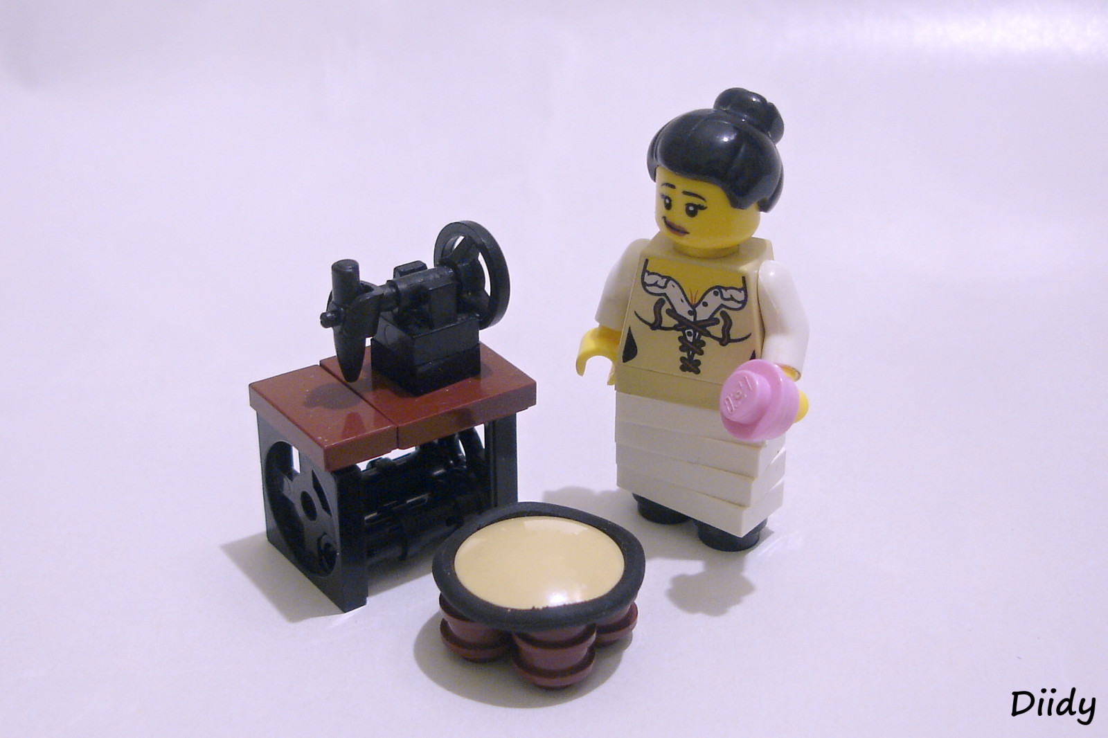 LEGO, syning, maskine, vignet, moc, Vig, diidy