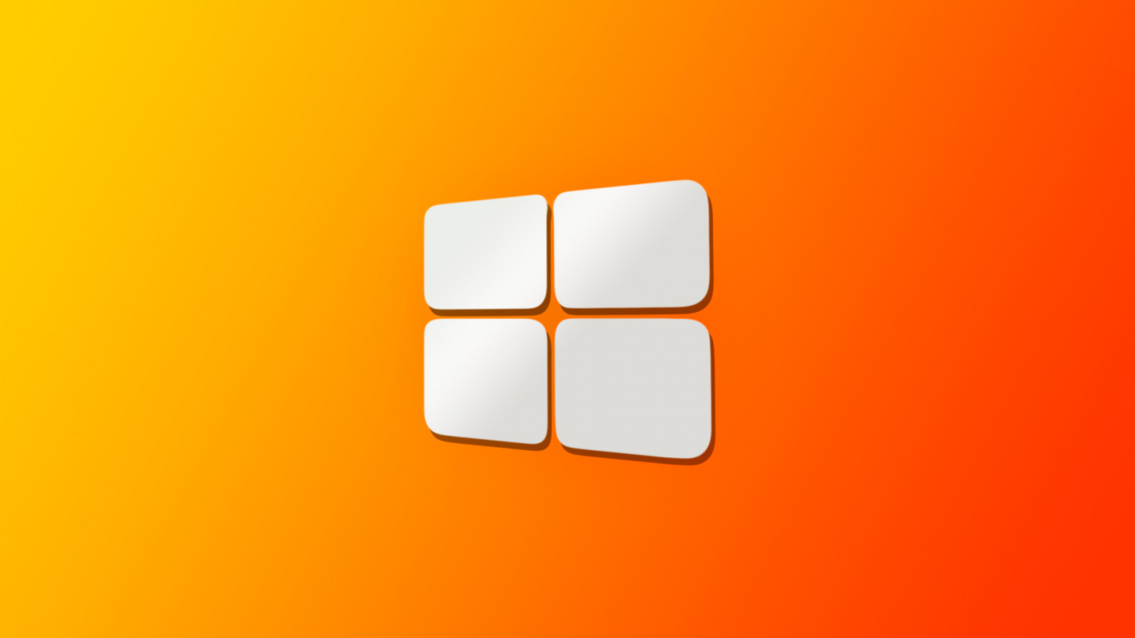 Windows 10, minimalismo, pulizia, colorato