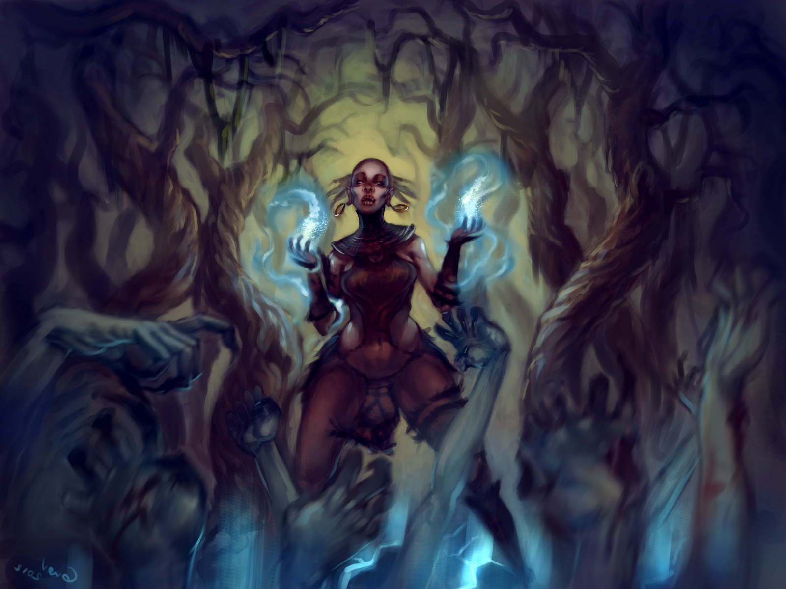 4000x3000 px, karya seni, Diablo III, Video game