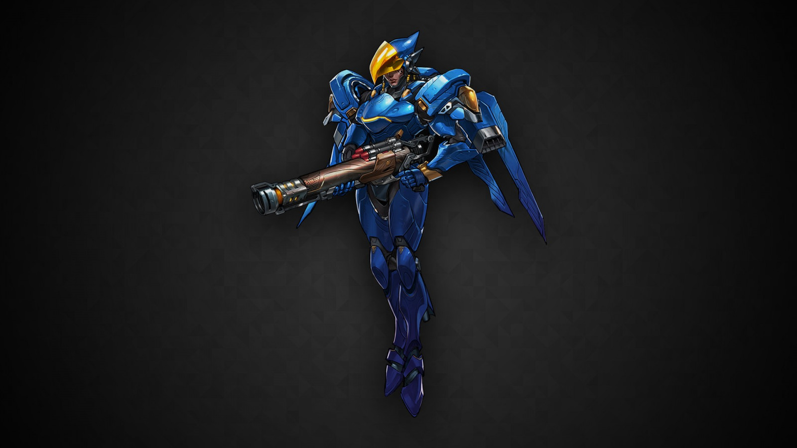 digitální umění, videohry, modrý, Overwatch, Pharah Overwatch, Hračka, Snímek obrazovky, počítač tapeta, akční figurka