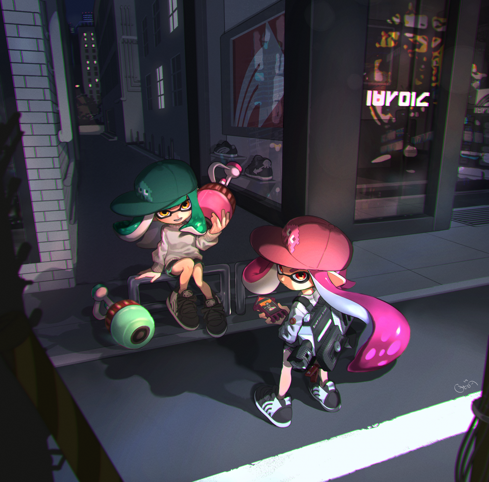 Splatoon Inkling Animation Wallpaper : Inkling, Splatoon 2 4760x4690 - Scoobysnax - 2174935 - HD ...