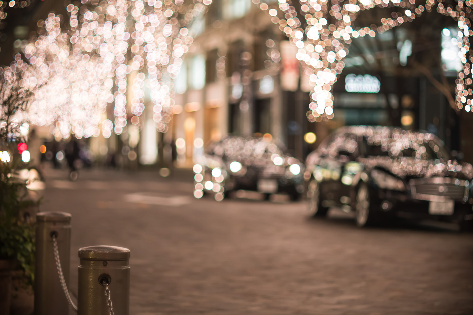 gade, nat, by-, bokeh, forår, Tokyo, Panasonic, februar, f14, 2014, lys, NIKKOR, 50mm, blomst, belysning, belysning, Marunouchi, chicaco11, dmcgx7, tokyourbannight