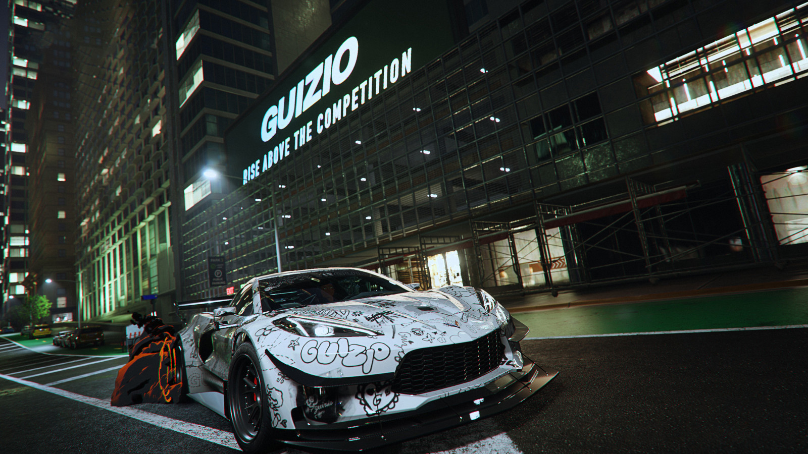 Wallpaper Need for speed Unbound, Need for Speed, 4k, EA Games