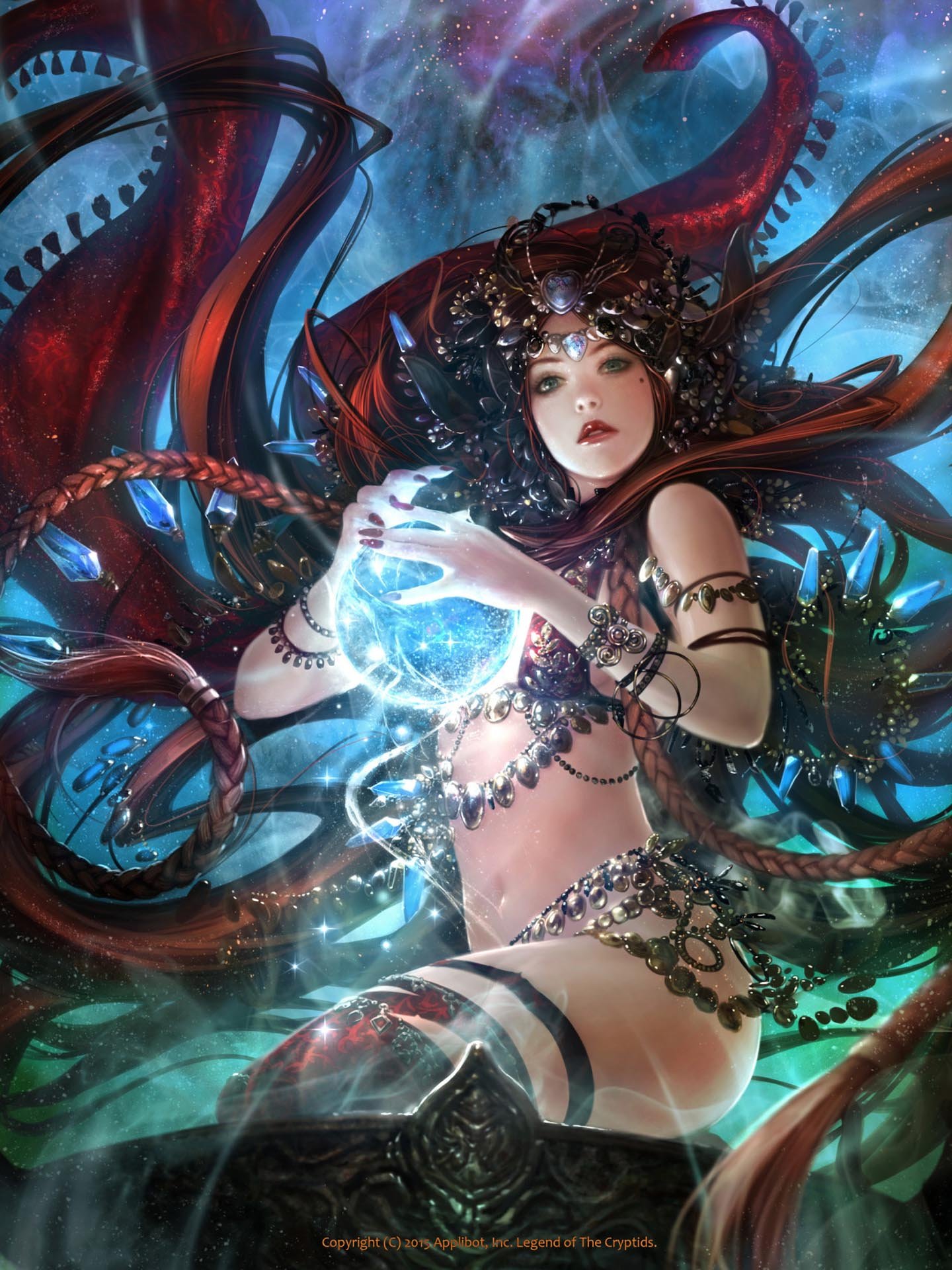 1440x1920 px, vakker, skjønnhet, karakter, kjole, fantasi, pike, hår, lang, magi, opprinnelig