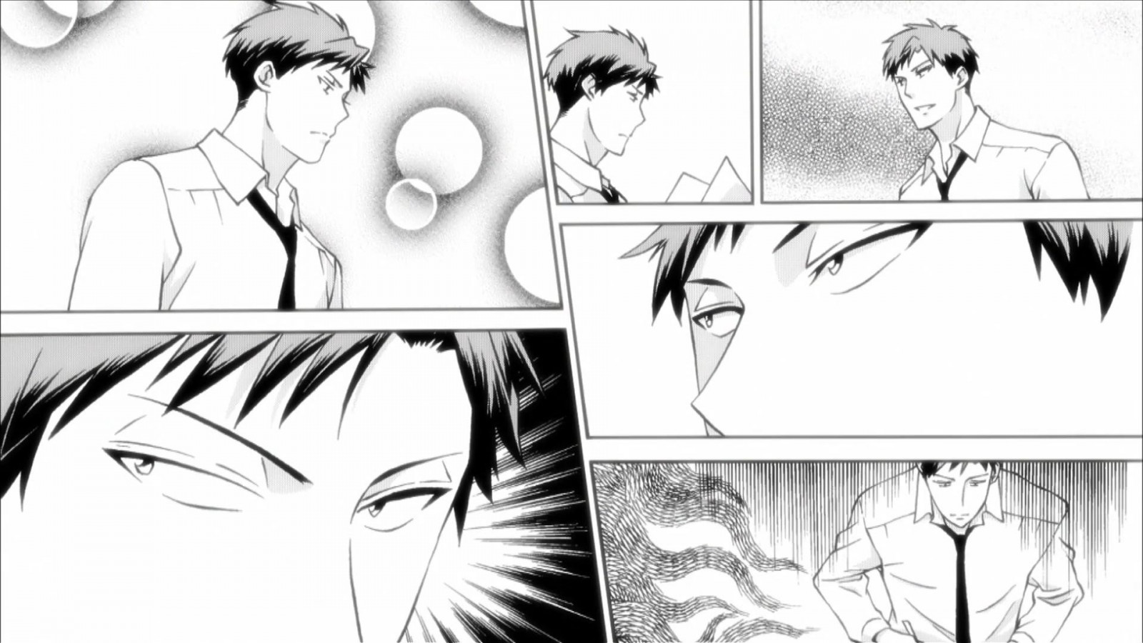 výkres, ilustrace, černobílý, anime, kresba tužkou, kreslená pohádka, Gekkan Shoujo Nozaki kun, skica, Černý a bílý, monochromatické fotografování, mangaka, comics umělec