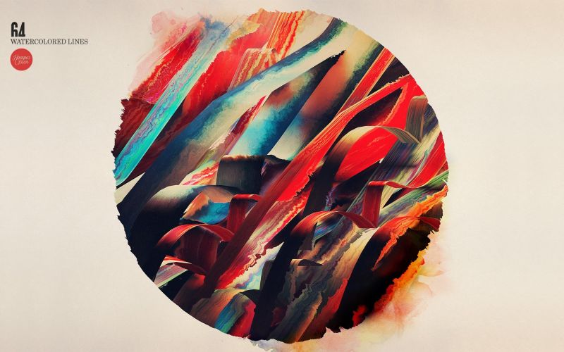abstrato, vermelho, padronizar, círculo, ilustração, obra de arte abstrato, vermelho, padronizar, círculo, ilustração, obra de arte