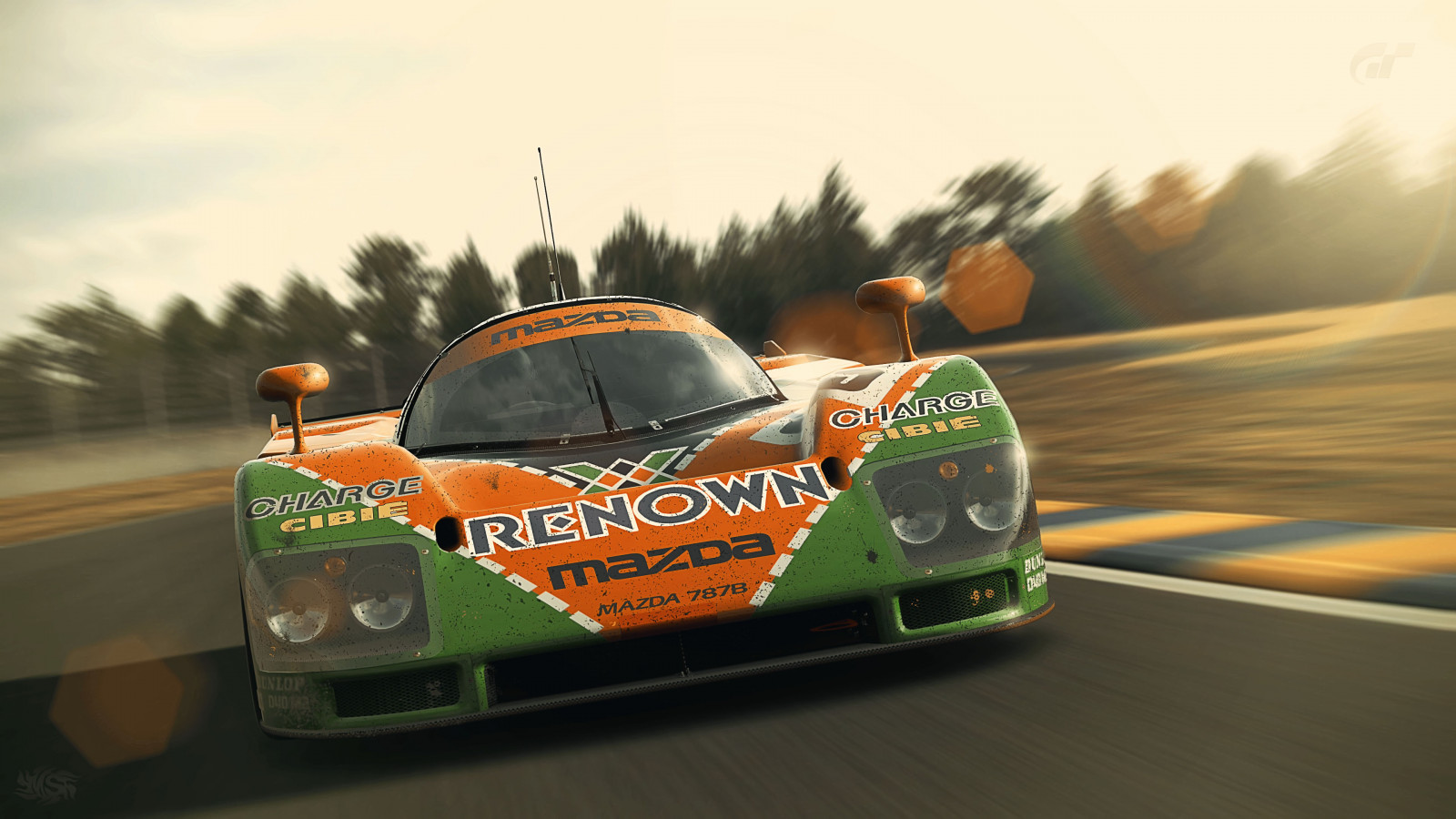 รถแข่ง, มาสด้า, lemans, กลุ่ม, mazda787b, granturismo6, 199124hoursoflemans