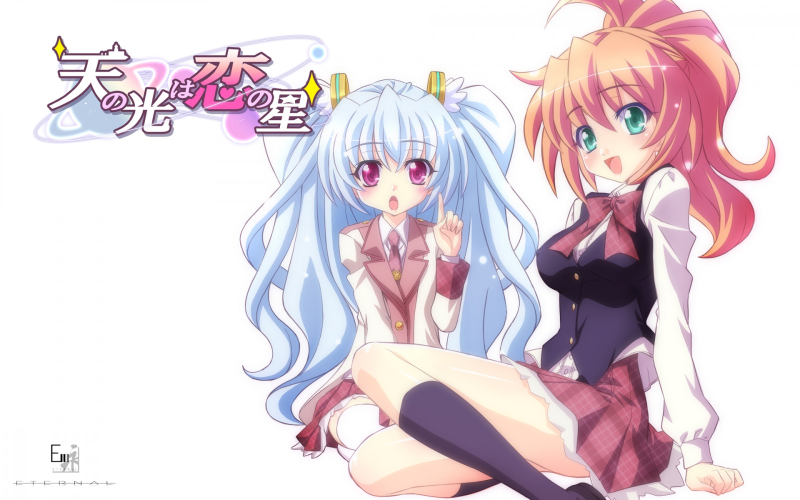 ภาพประกอบ, อะนิเมะ, งานศิลปะ, การ์ตูน, จอย, น่ารัก, หญิงสาว, ท่าทาง, มังงะ, สิบไม่มี hikari wa koi no hoshi